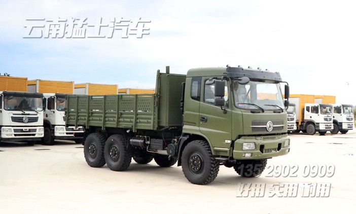 東風(fēng)天錦出口車,越野運兵車,越野卡車,六驅(qū)卡車,6*6越野載貨車