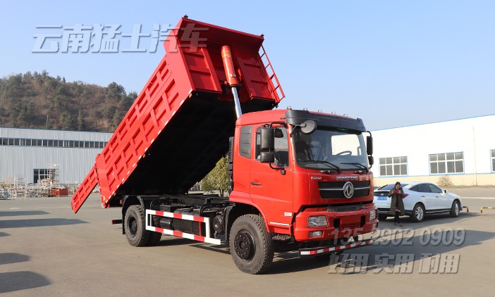 東風(fēng)天錦自卸車,渣土運(yùn)輸車,240馬力自卸,工地拉土方石方車,自卸卡車,16方自卸車